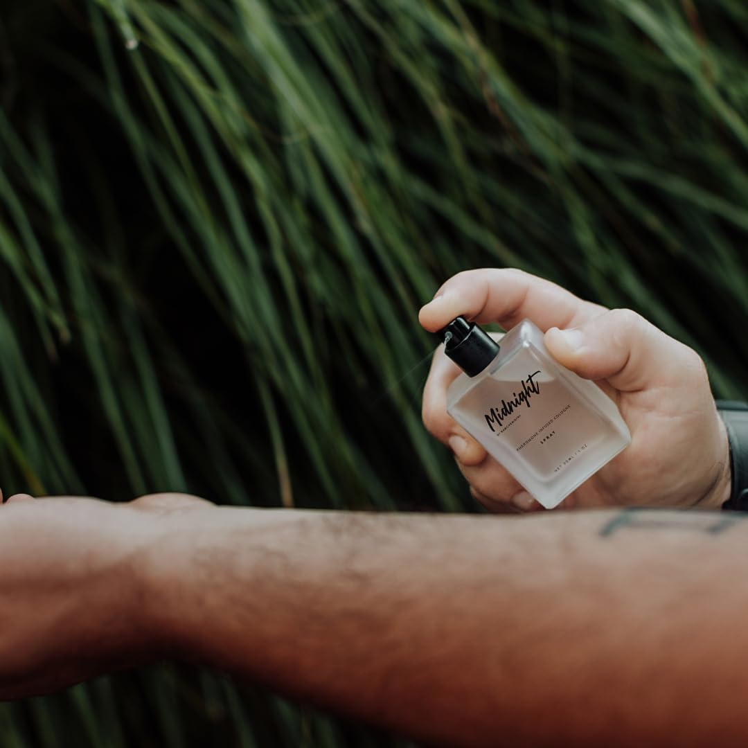 RawChemistry Midnight dropper shows pheromone-infused oils for subtle attraction.