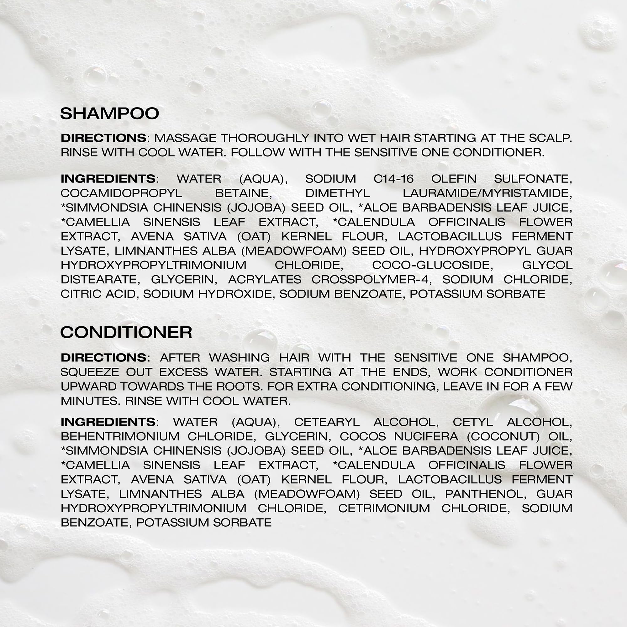 RAW SUGAR fragrance-free label close-up for fragrance sensitivity users.