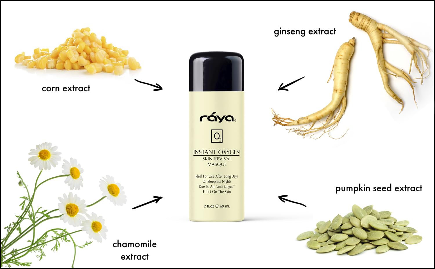Raya Oxygen Complex infusion closeup shows skin-brightening potential with soothing texture
