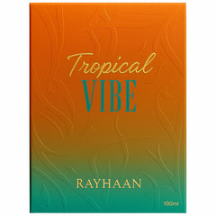 Rayhaan Tropical Vibe White florals and sea breeze evoke fresh beach days.