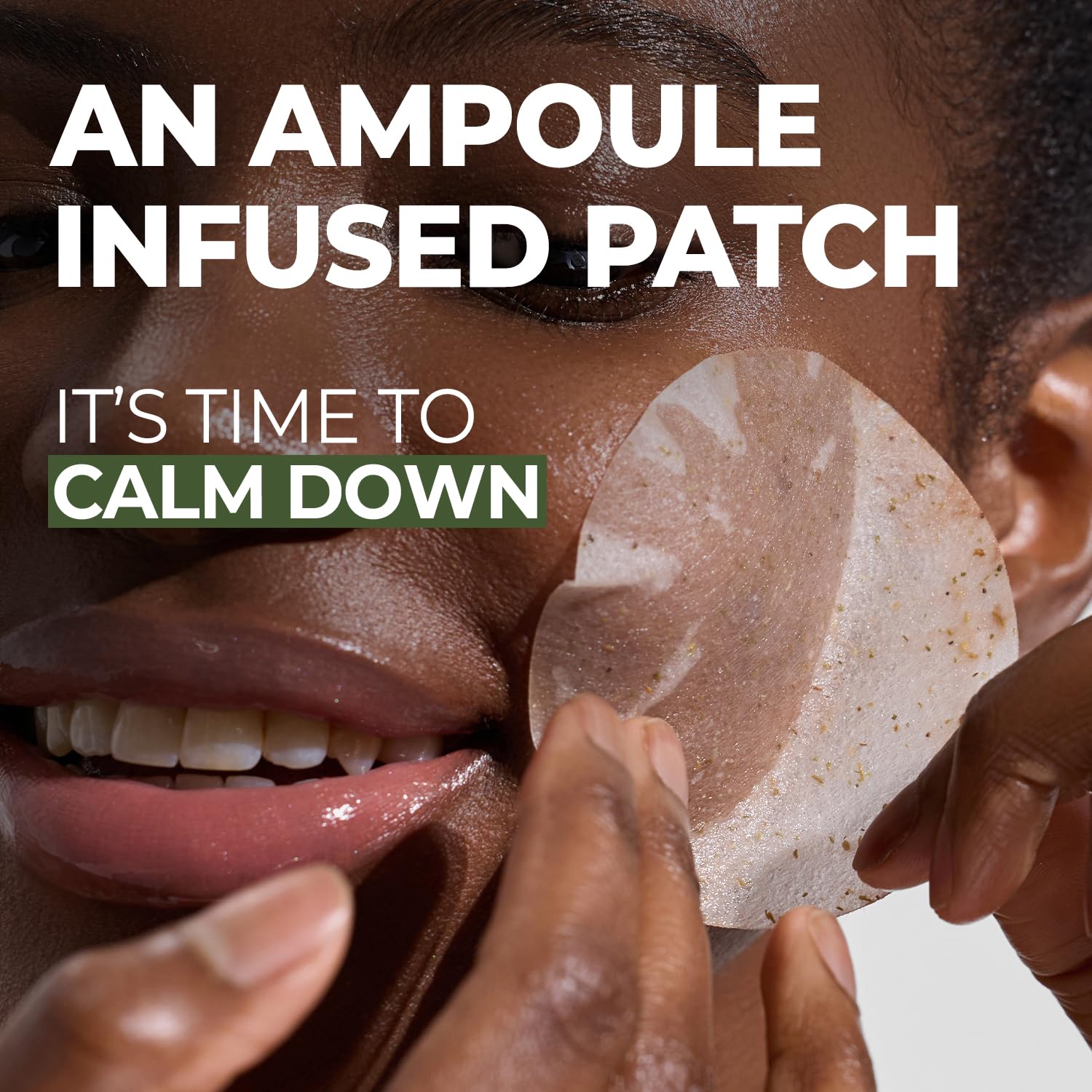 Rbfy Daily Ampoule Pad Centella Asiatica close-up showing calming redness relief.