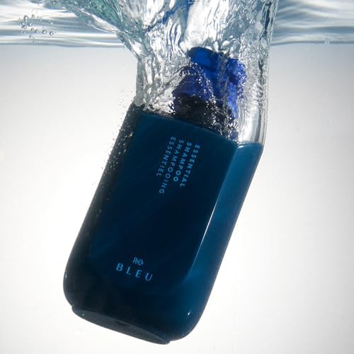 R+Co BLEU Essential Shampoo antioxidant-boost bottle shows protective nourishment