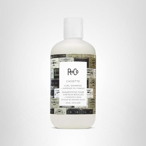 R+Co CASSETTE packaging and bottle aesthetic signals premium routine.