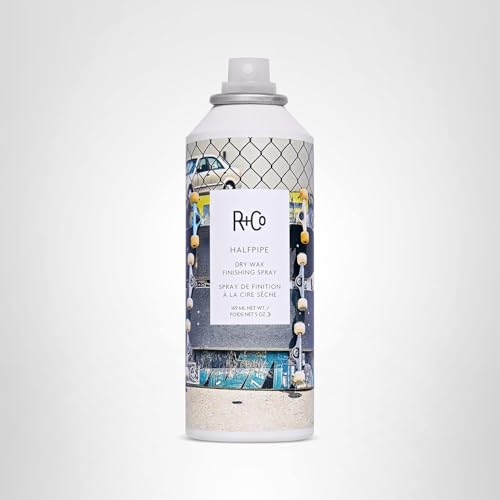 R+Co Halfpipe Dry Wax restyling-ease keeps shape through the day.