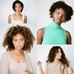 R+Co HIGH DIVE frizz-control finish on natural waves