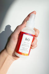 R+Co Hot Spell during blow drying for smooth movable styling