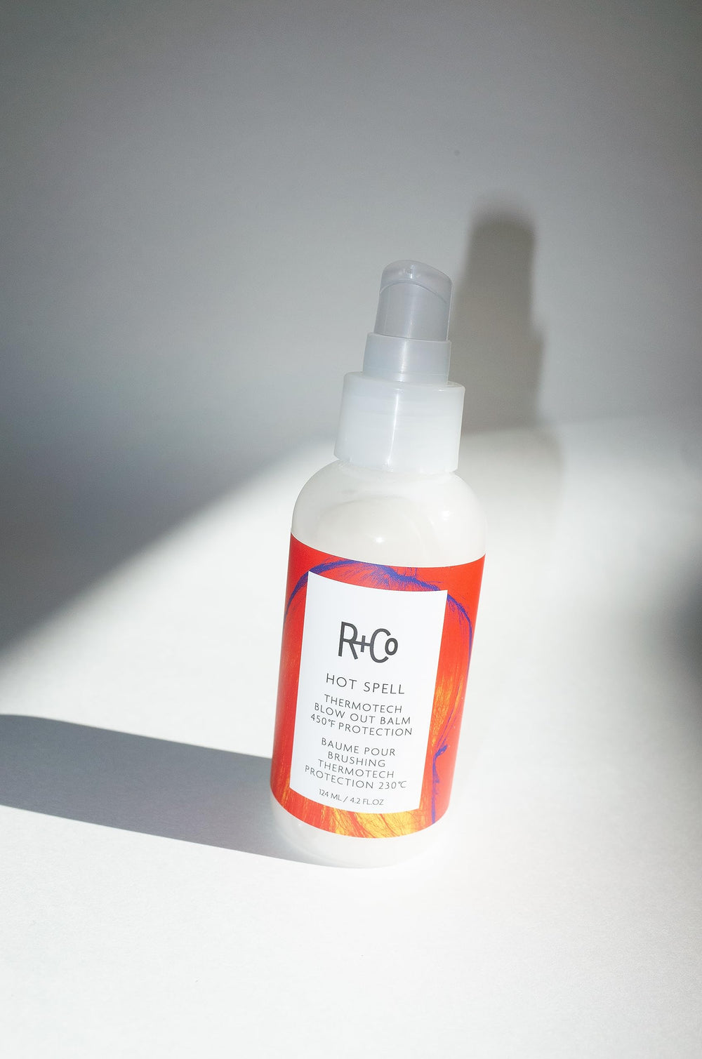 R+Co Hot Spell results with frizz control and lasting shine
