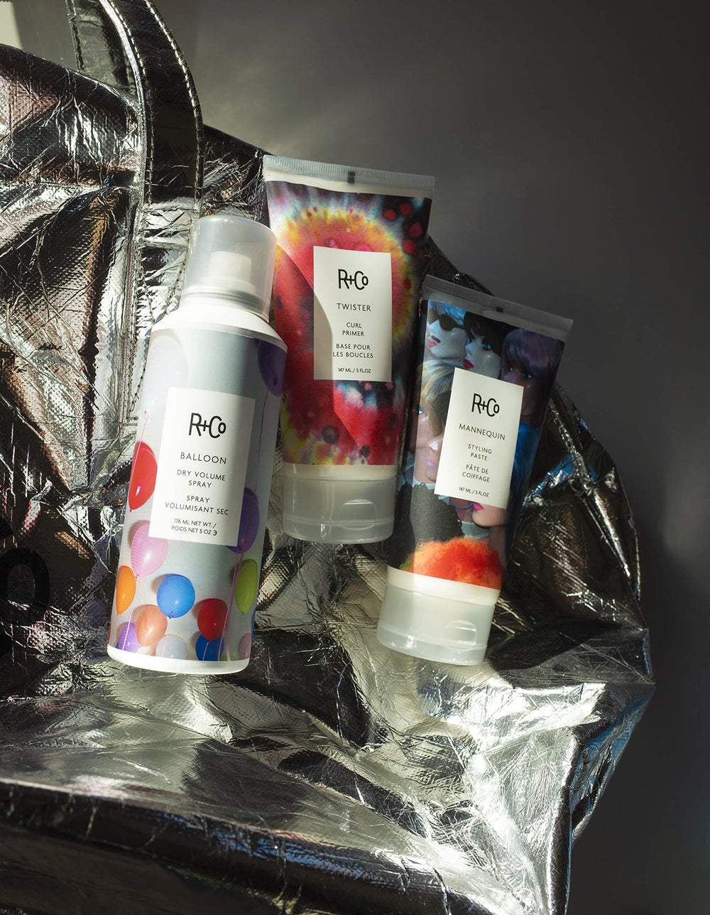 R+Co Mannequin paste matte-finish look with defined, model-off-duty style