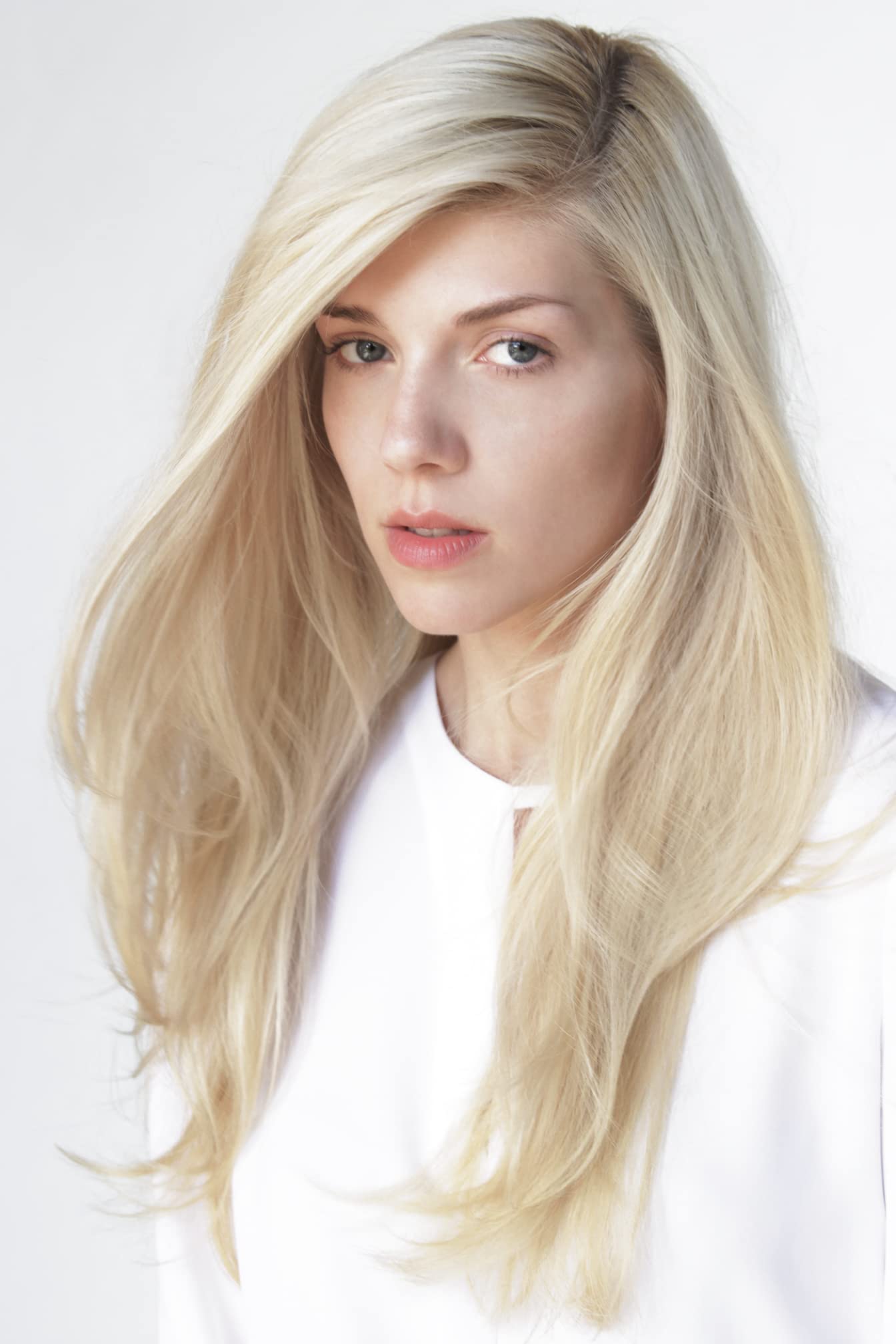 R+Co Sunset Blvd bright-blonde image showcases enhanced shine on naturally lightened hair