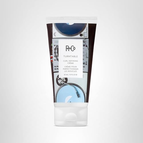 R+Co TURNTABLE finish on curls adding soft shine