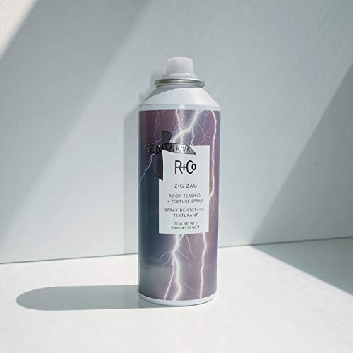 R+Co Zig Zag boosts volume with durable hold for fuller styles.