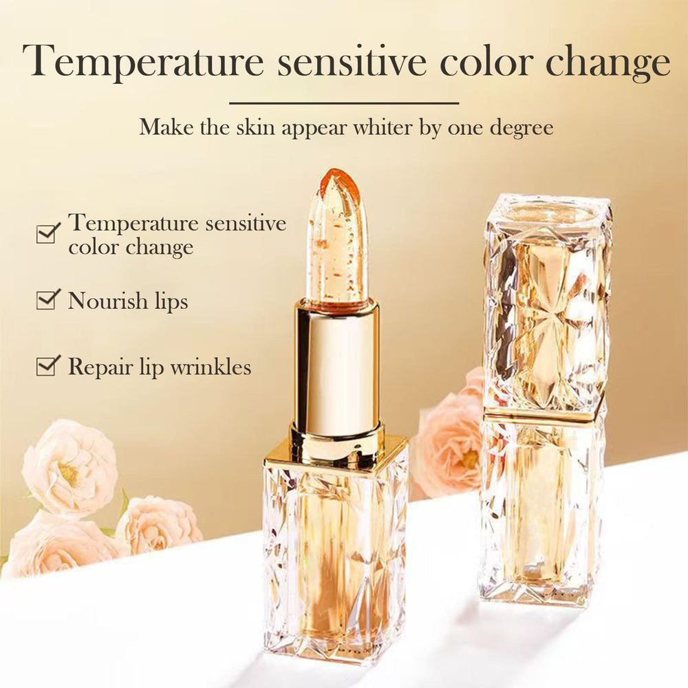 RCSCBC lip swatch demonstrates natural pink tint that adapts to lips.