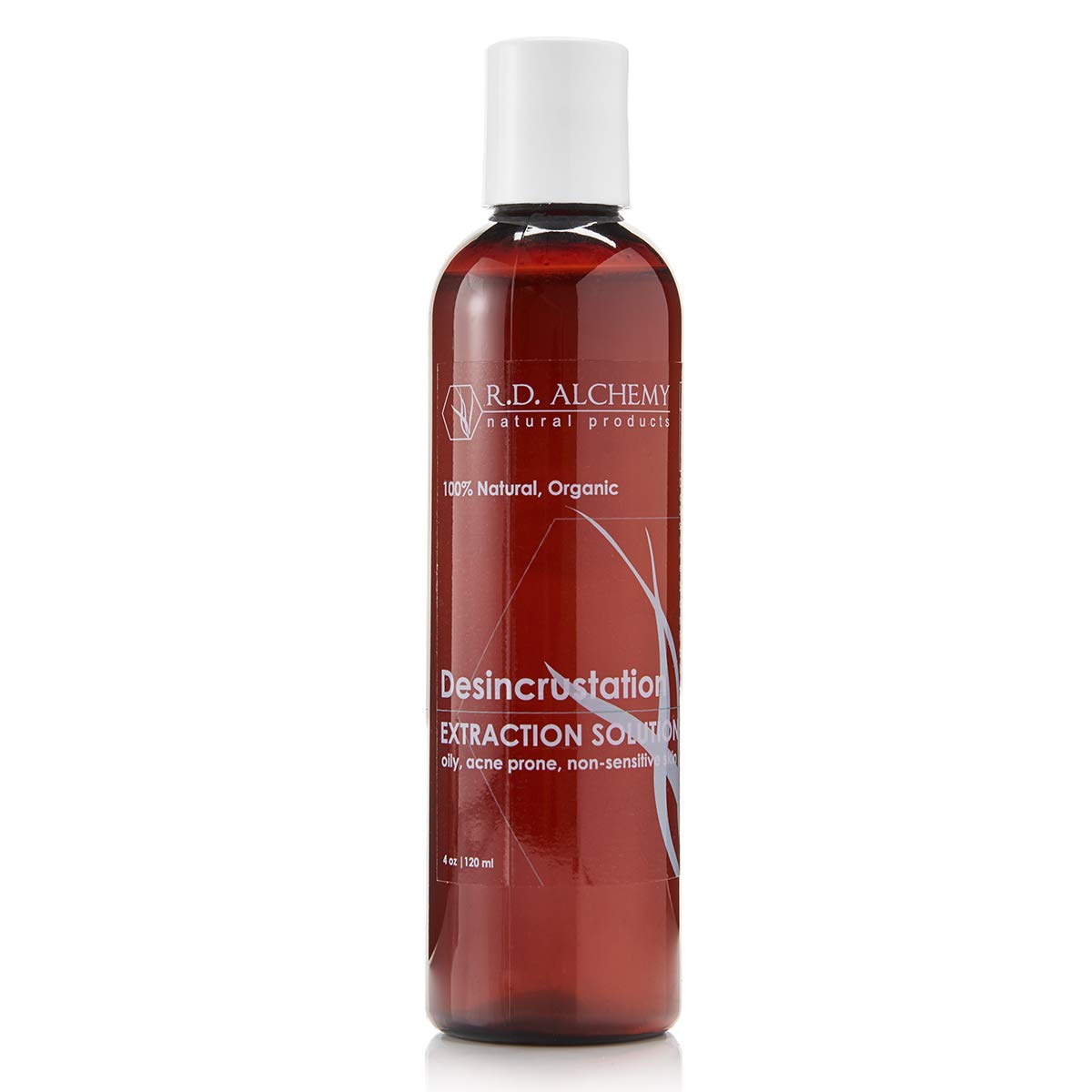 RD Alchemy desincrustation bottle promotes smoother extractions and clearer pores.