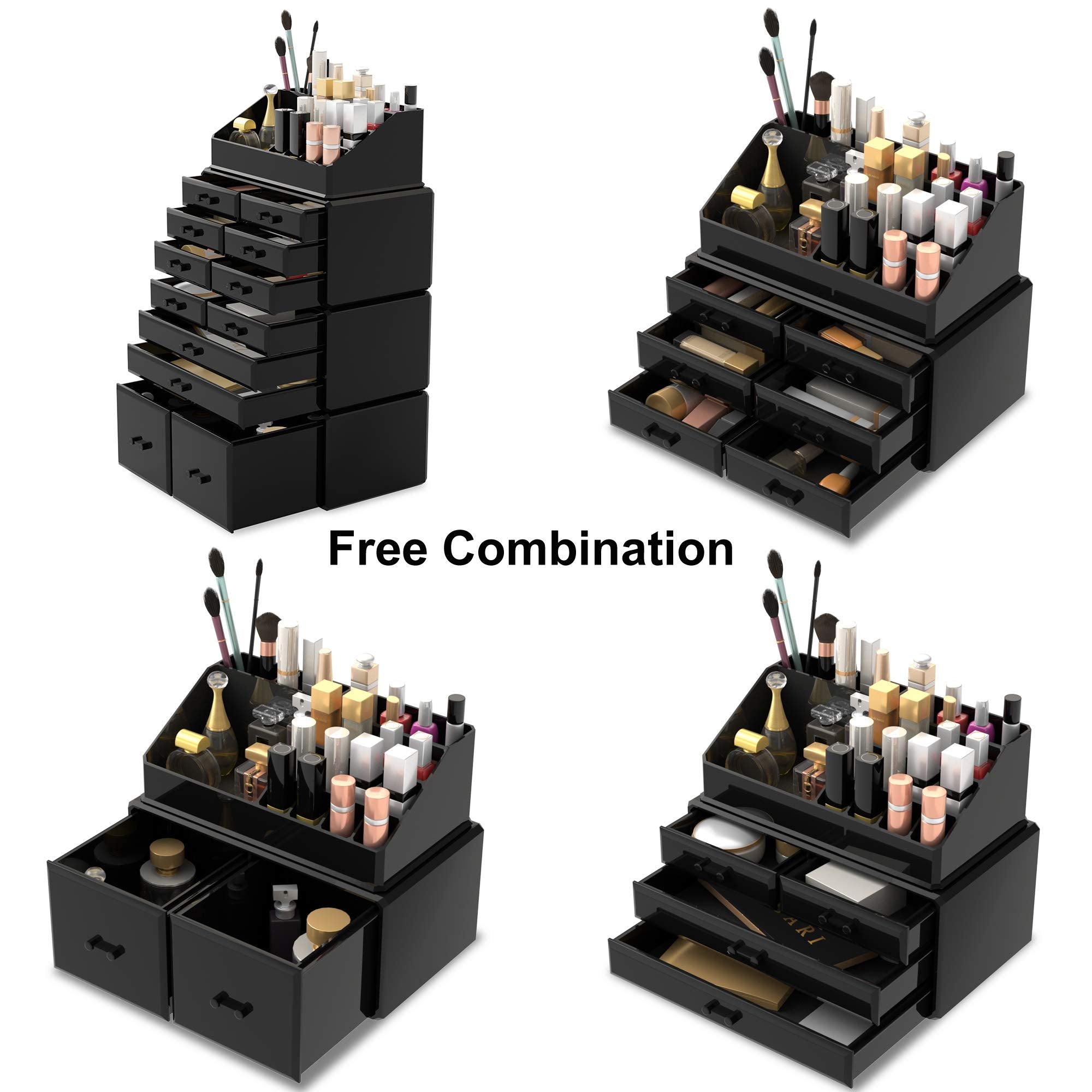READAEER large-capacity storage helps maximize desk space and reduce clutter.