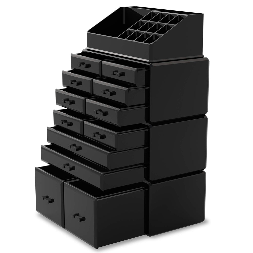 READAEER small-drawer section keeps essentials within reach on a busy morning.