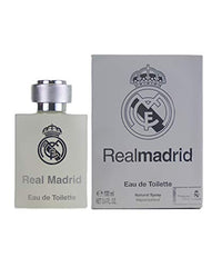 Real Madrid Special Edition EDT spray application demonstrating easy use.