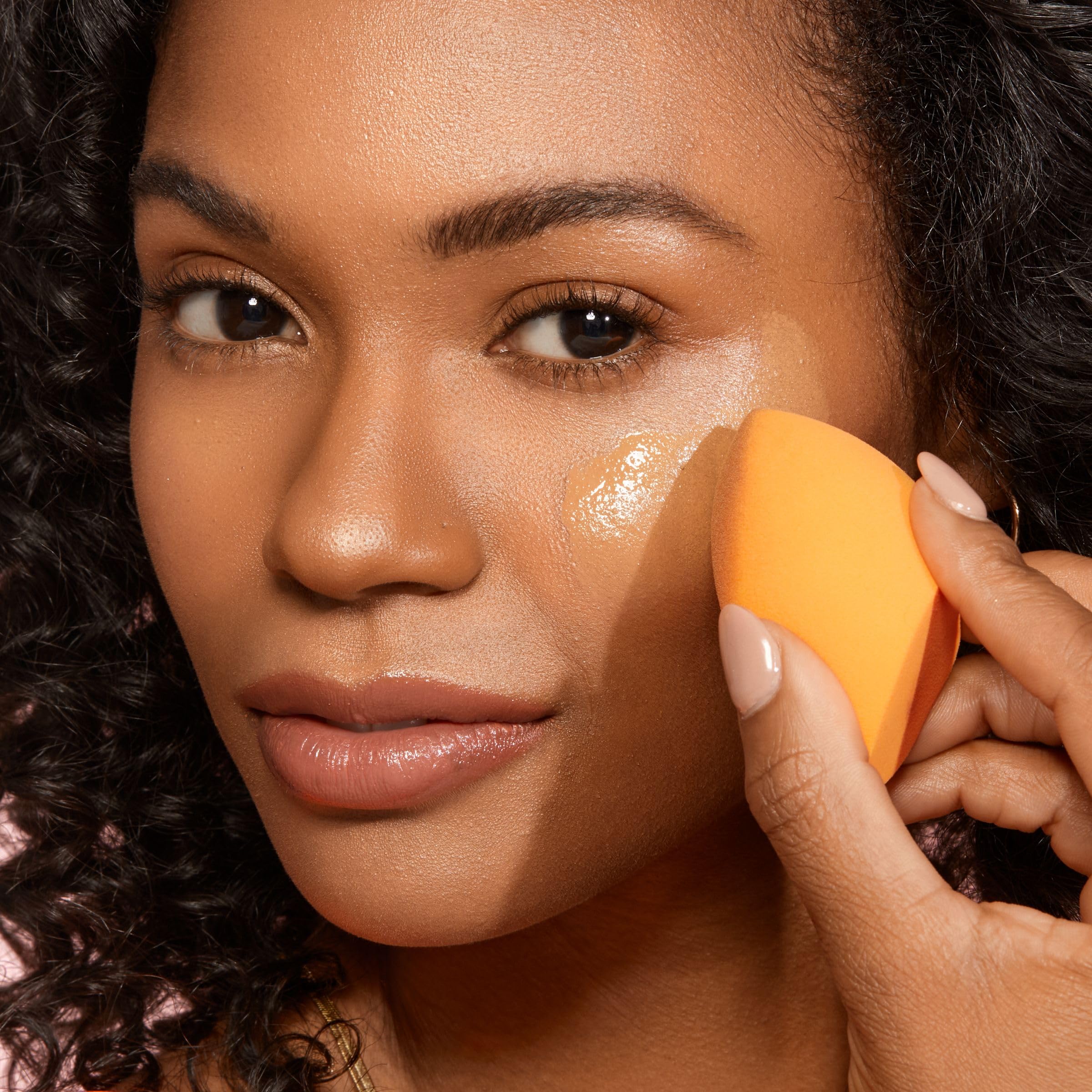 Vegan and cruelty-free Real Techniques sponge for ethical makeup tools.