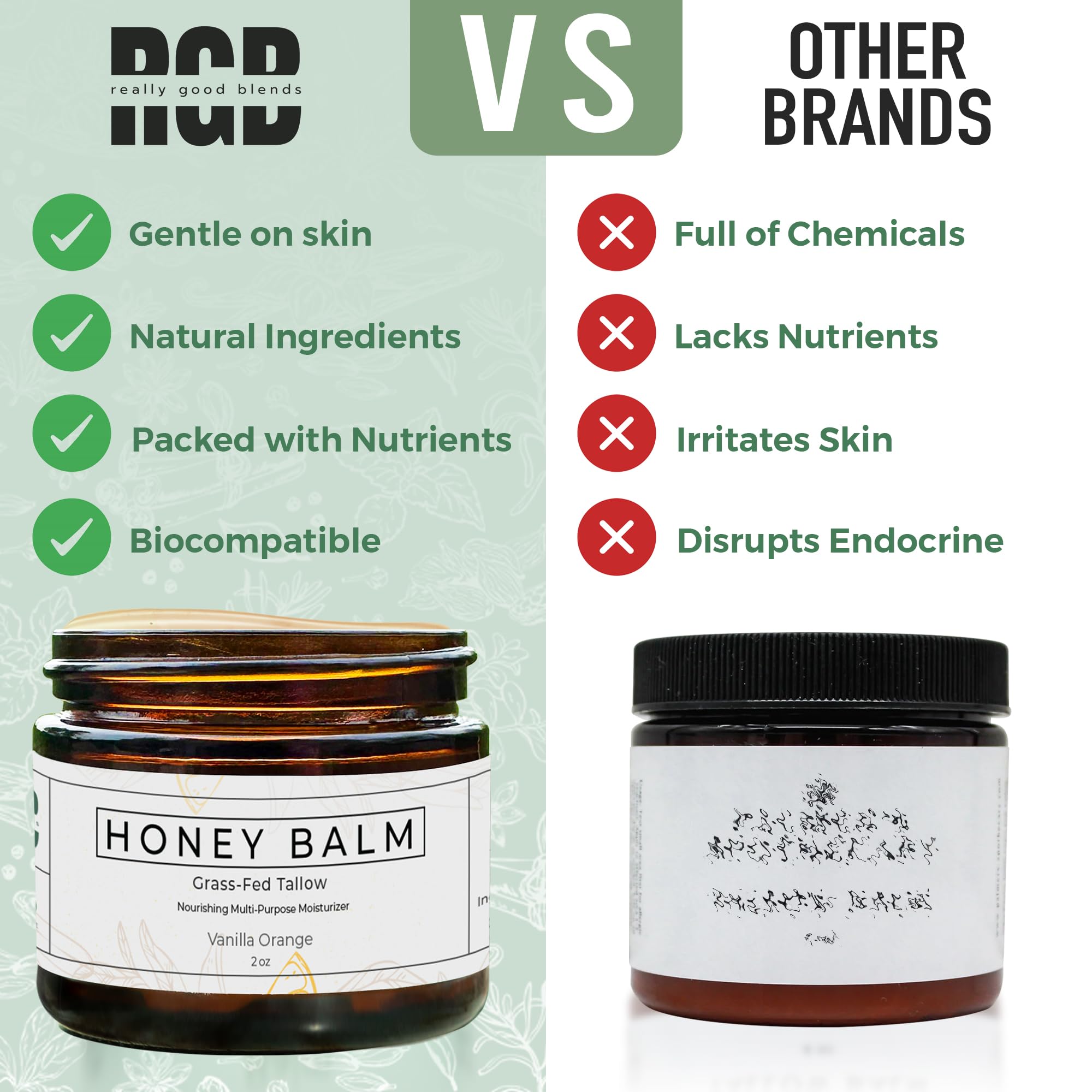 Really Good Blends 2 oz jar, proudly made in Michigan, USA.