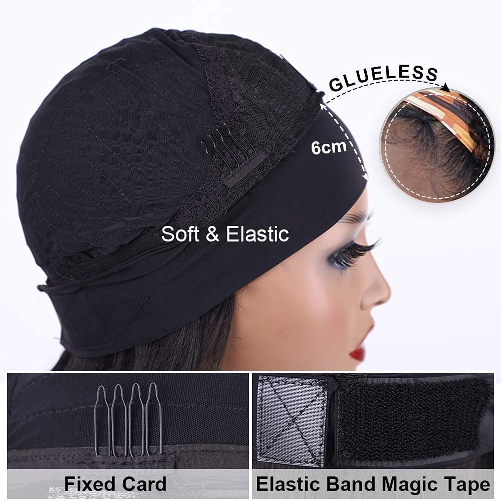 Rebasar Brazilian virgin hair wig in natural black color