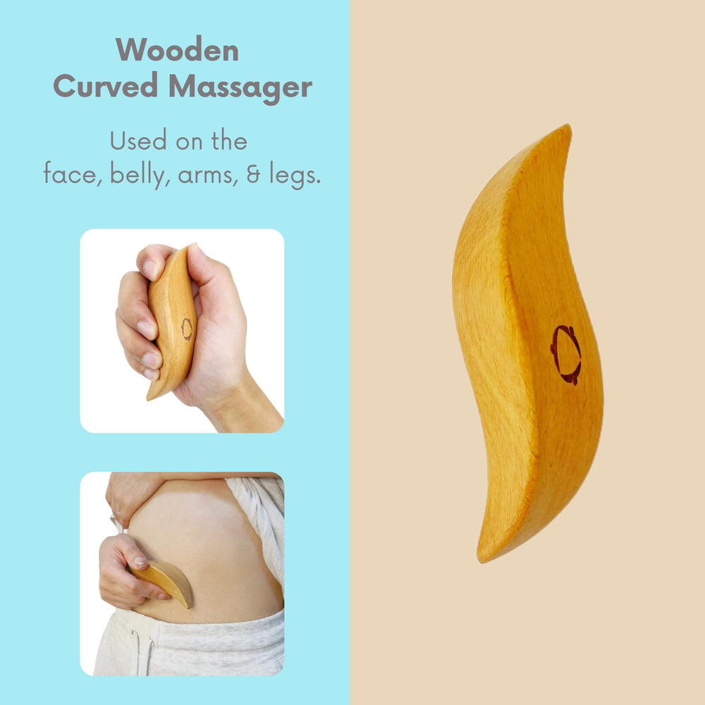 Reccsy ergonomic beech wood handle ensures a secure grip during self-care.