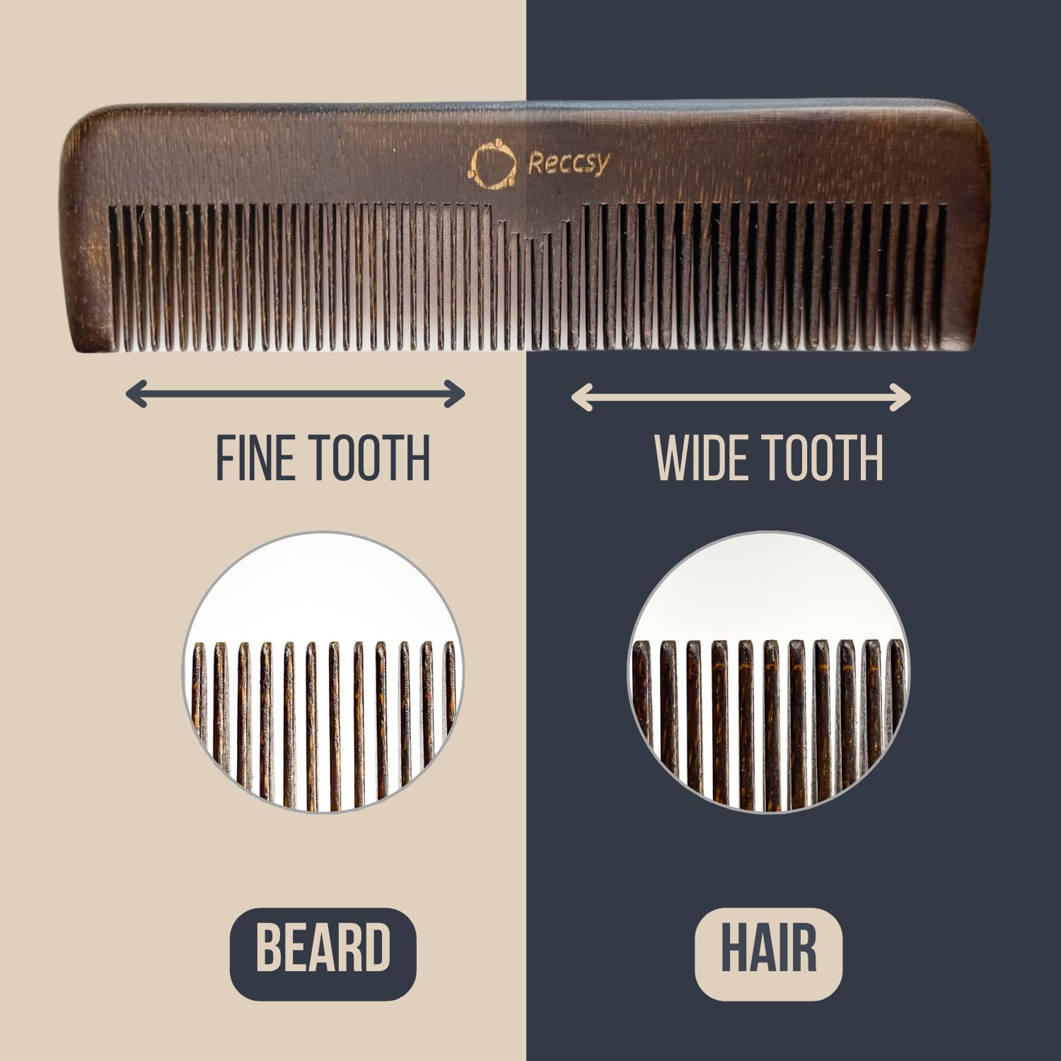 Reccsy round-tip scissors trim nose hair safely