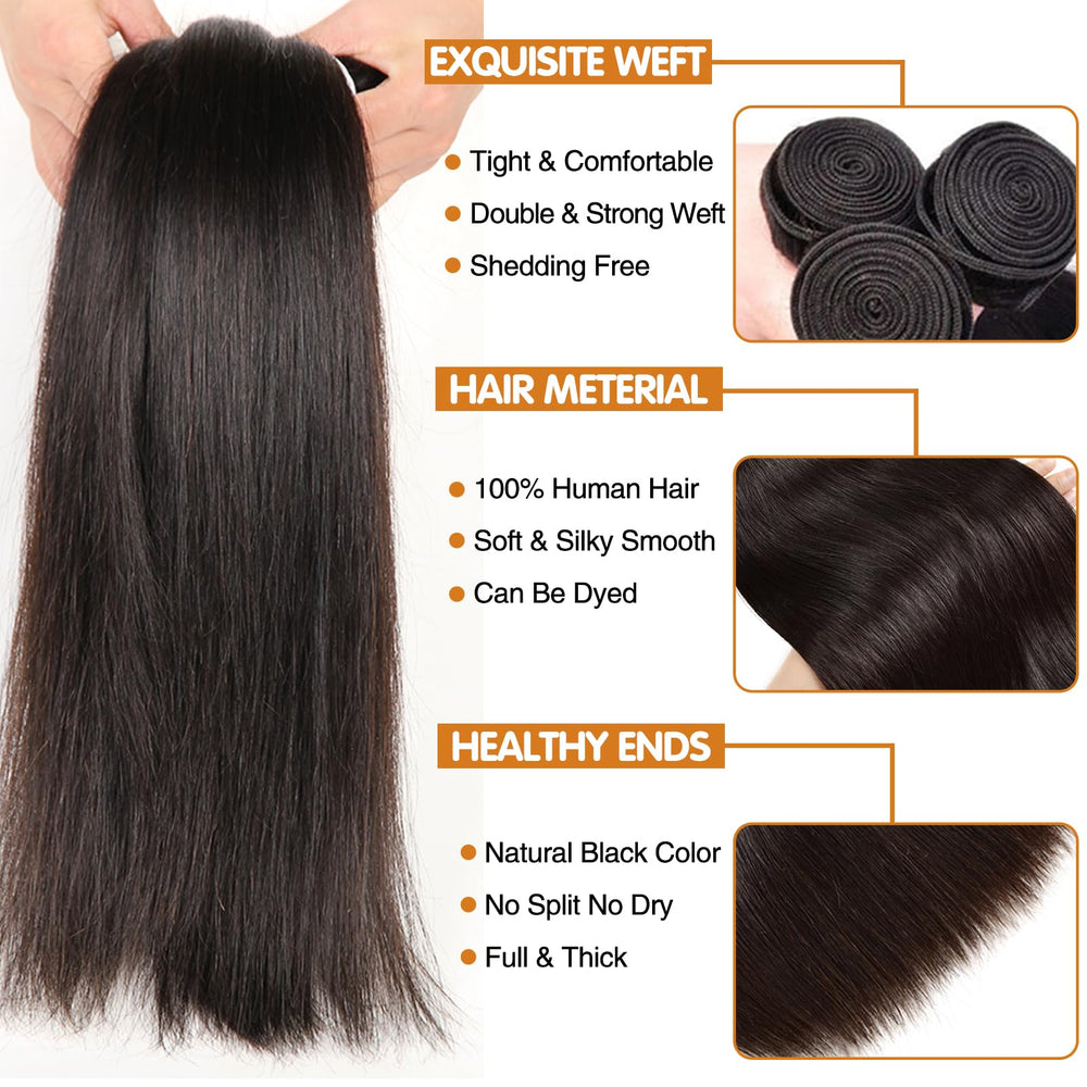 RECIFEYA Brazilian virgin hair weft shown for versatile styling including curling and dyeing