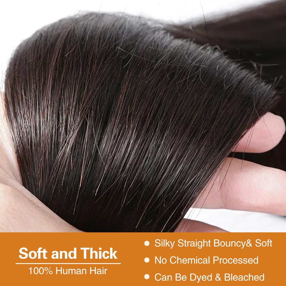 RECIFEYA natural black straight bundles ideal for everyday wear and easy maintenance