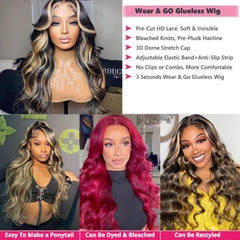 Recomtic honey blonde wig anti-slip cap with adjustable straps ensures secure wear