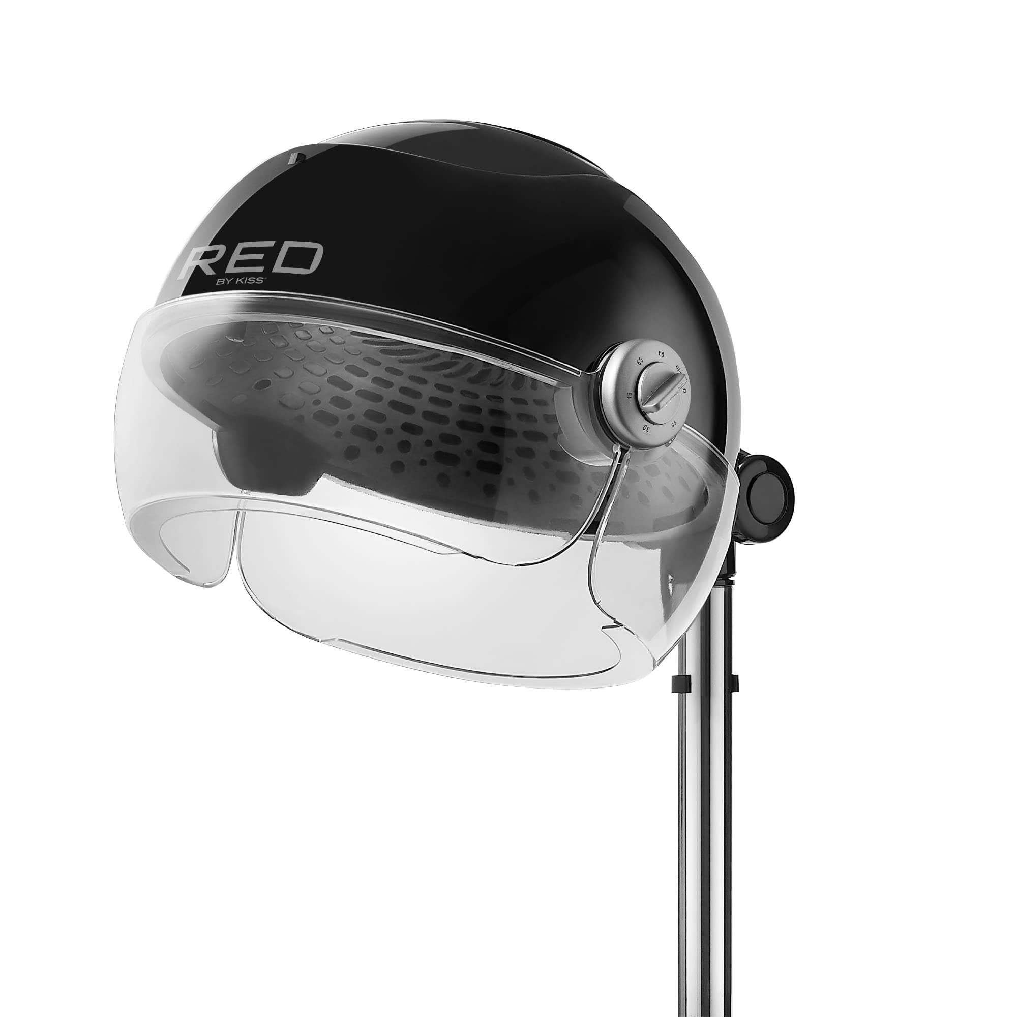 RED by Kiss 3000 ceramic stand dryer adjustable-height design supports ergonomic use