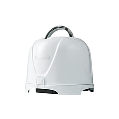 Red by Kiss 3000 height-adjustment hood enhances comfort during extended blowouts.
