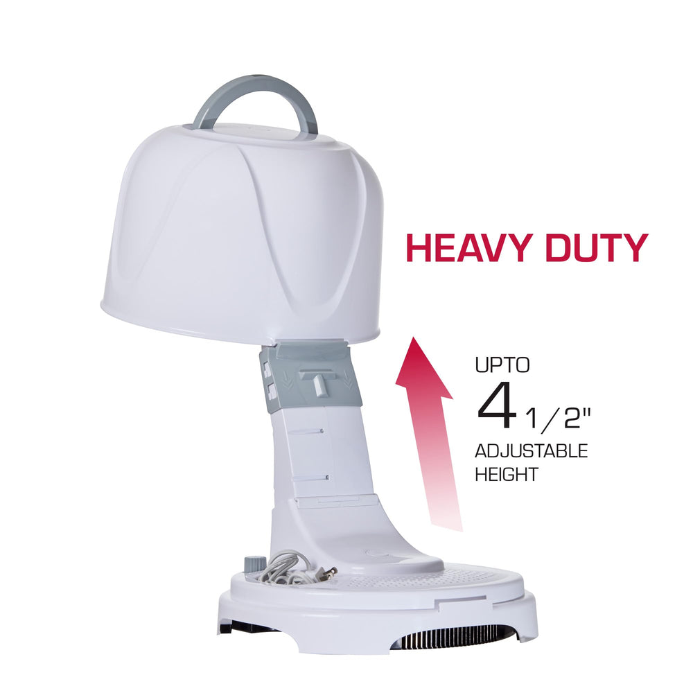 Red by Kiss 3000 hood-diameter-14inch enables uniform heat coverage for faster styling.