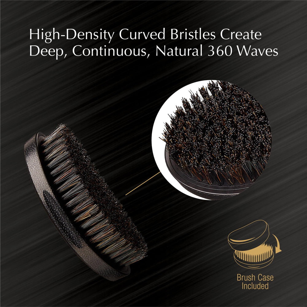 Red by Kiss Boar bristles close-up for smoothing medium to coarse hair
