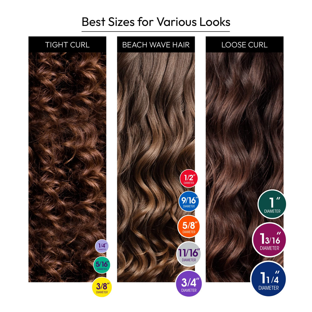 Red by Kiss Flexi Rods beach-waves-visual creating relaxed beachy texture
