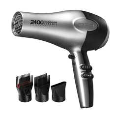 RED by Kiss hair dryer front view showcasing tourmaline ceramic tech for frizz control