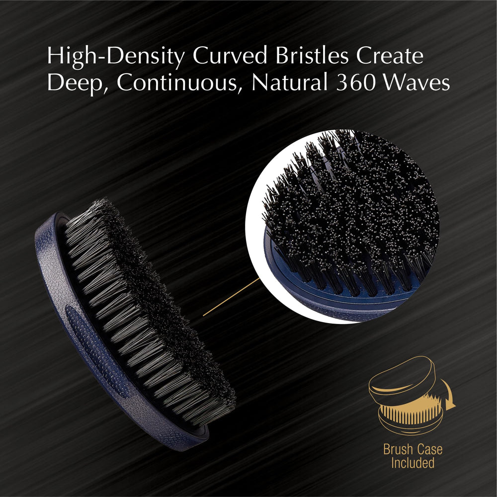 Red by Kiss high-density hard bristles head for rapid wave training and precision