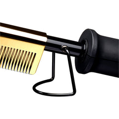 Red by Kiss hot comb anti-scald bracket protects counters during styling