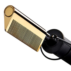 Red by Kiss hot comb 100-240v worldwide voltage for reliable styling abroad or at home