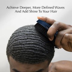 Red by Kiss natural boar bristles distribute oils for shine and healthy scalp