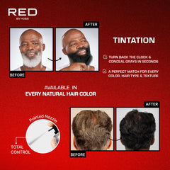 RED by Kiss Tintation water-resistant formula helps color stay vibrant during daily activities.