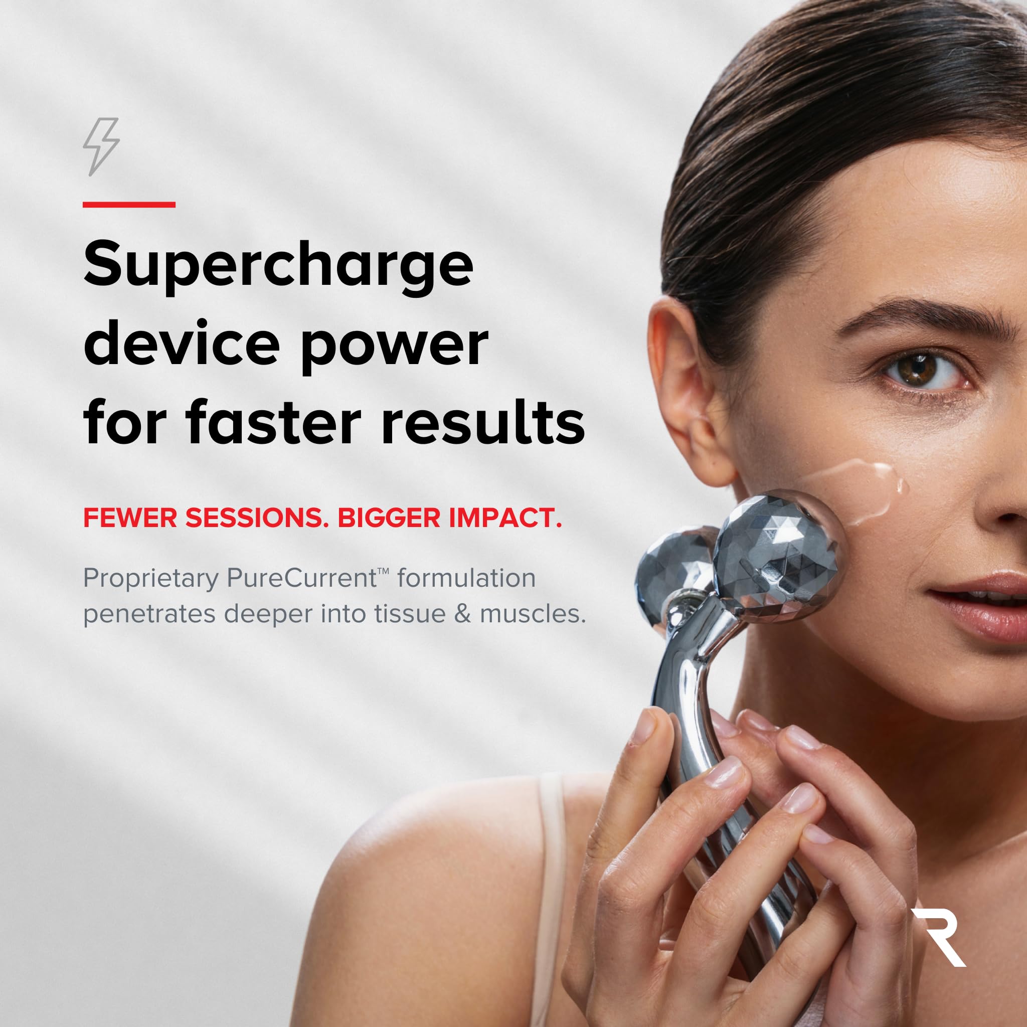 Red Medical Supplies age-defying gel texture swirl silky glide for smoother device passages