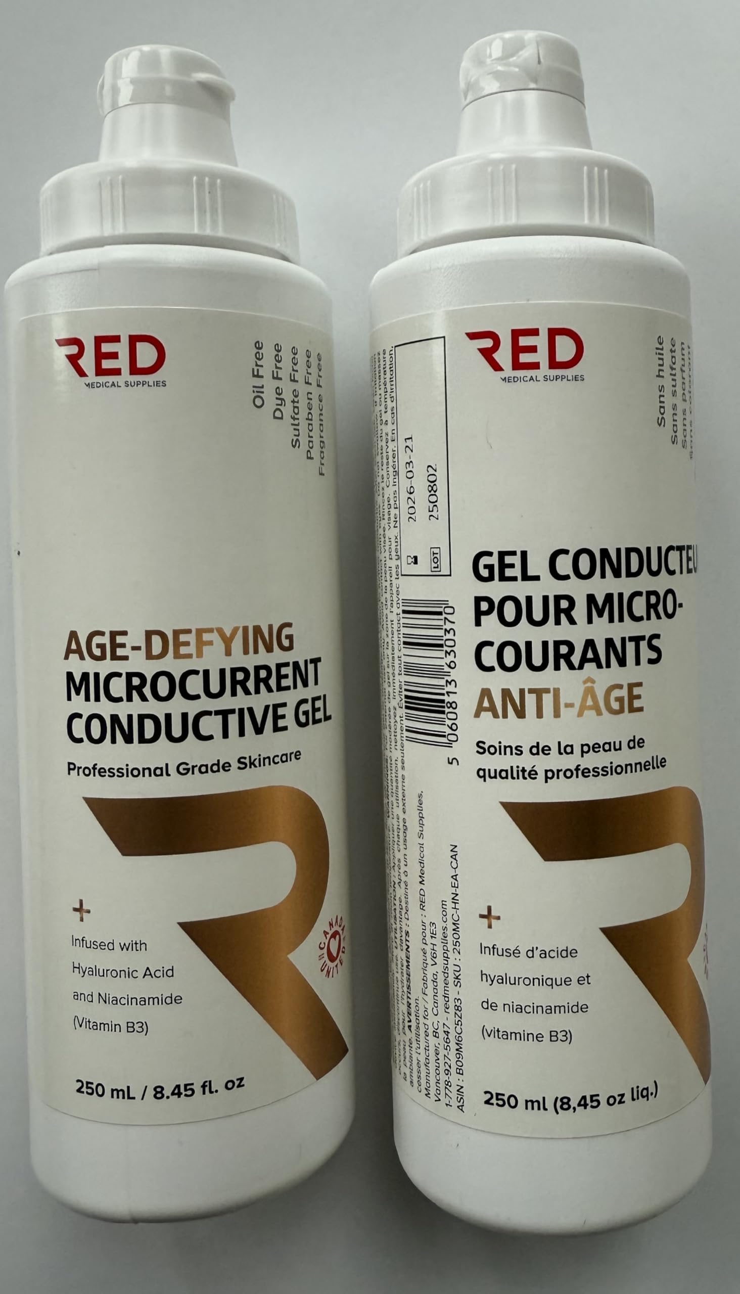 Red Medical Supplies gel under-serum layer prepares skin for subsequent serums