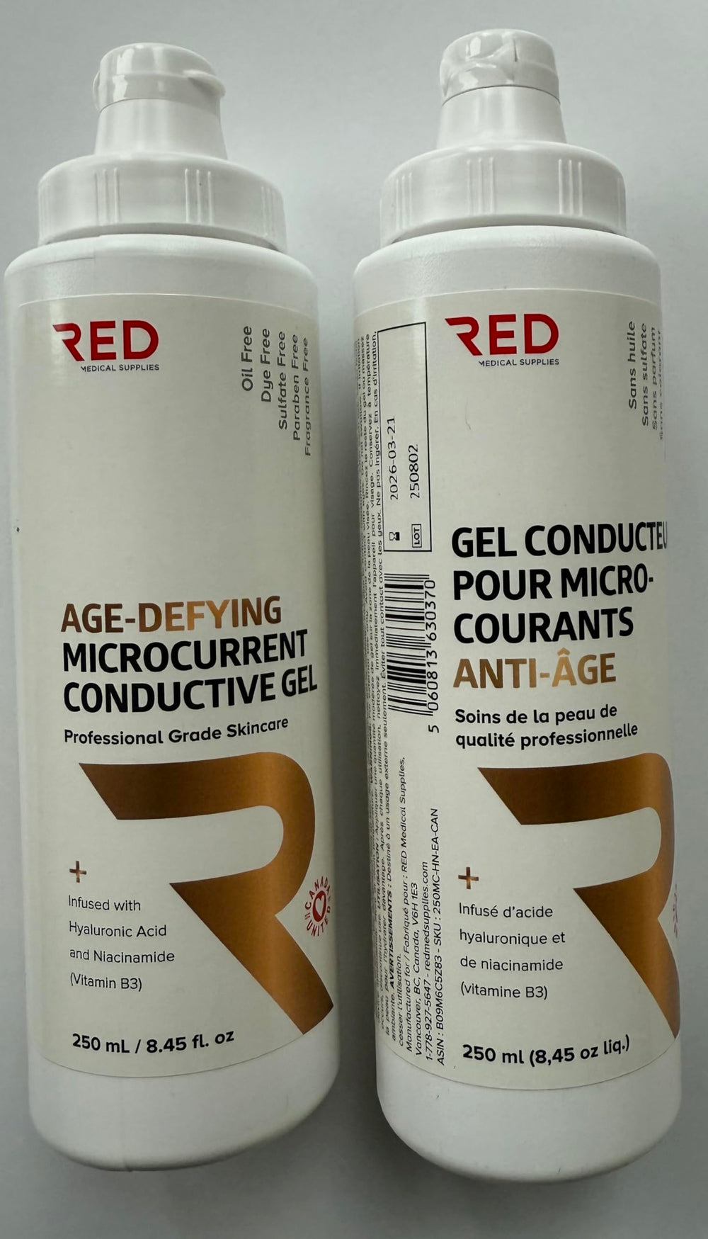 Red Medical Supplies gel under-serum layer prepares skin for subsequent serums