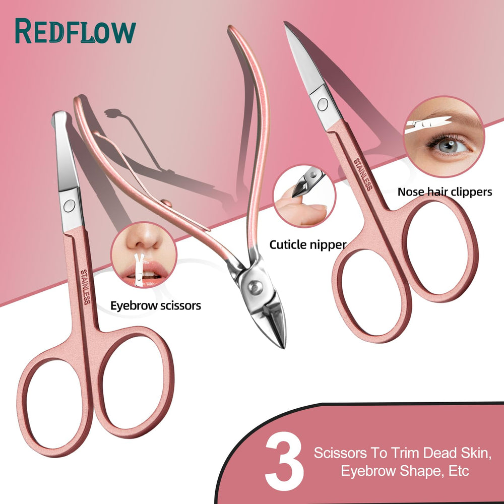 RedFlow eyebrow and nose tool for precise grooming.