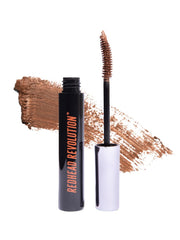 Redhead Revolution Genuine Gingerlash Mascara bottle shows reddish brown shade for redheads.