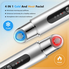 REDLOOK Depuffing Wand cooling therapy delivers cold touch to reduce puffiness.