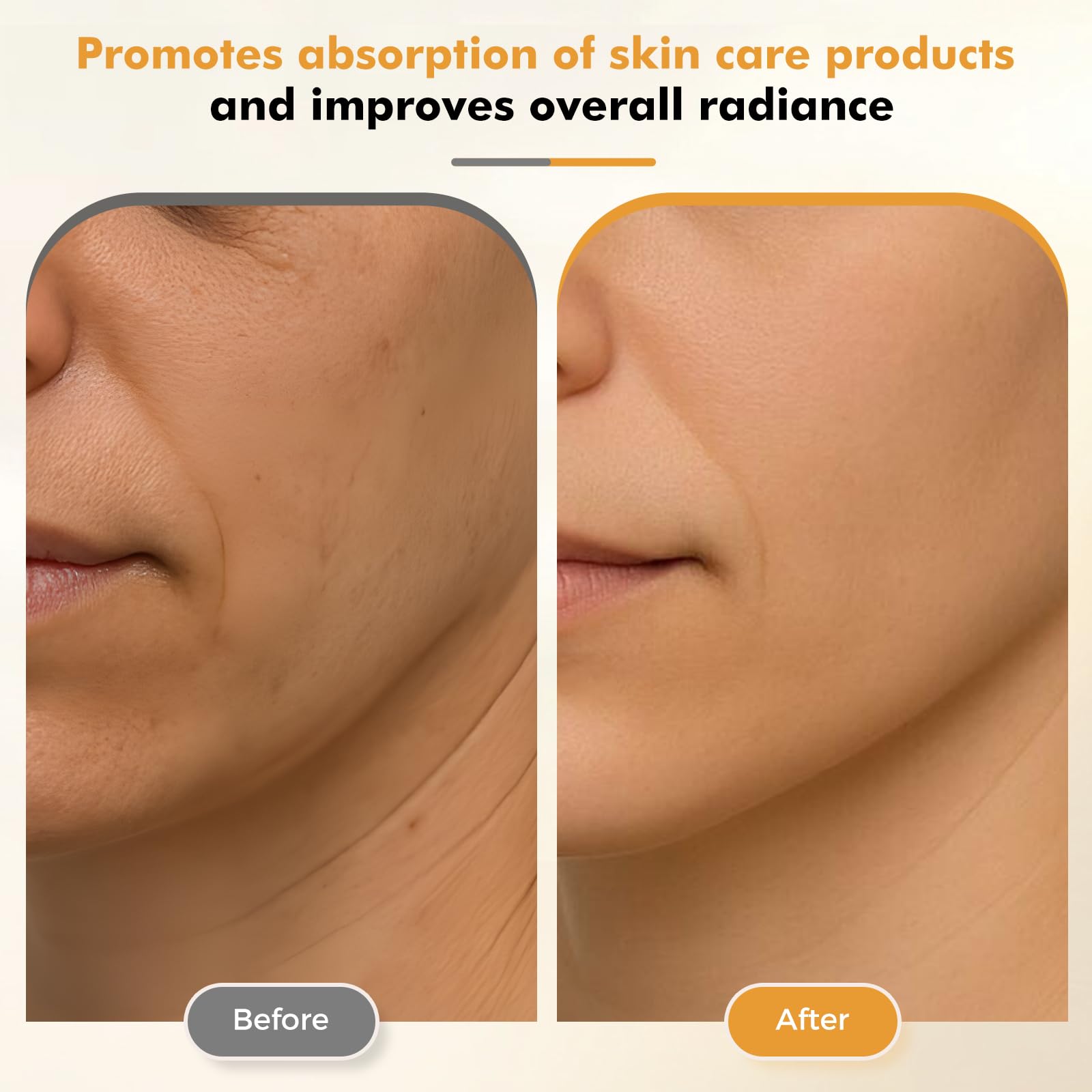 REDLOOK Depuffing Wand face roller for targeted contour work.
