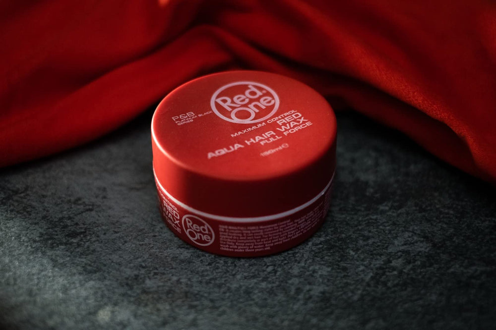 RedOne Aqua Hair Wax vitamin enrichment highlights nourishing care.