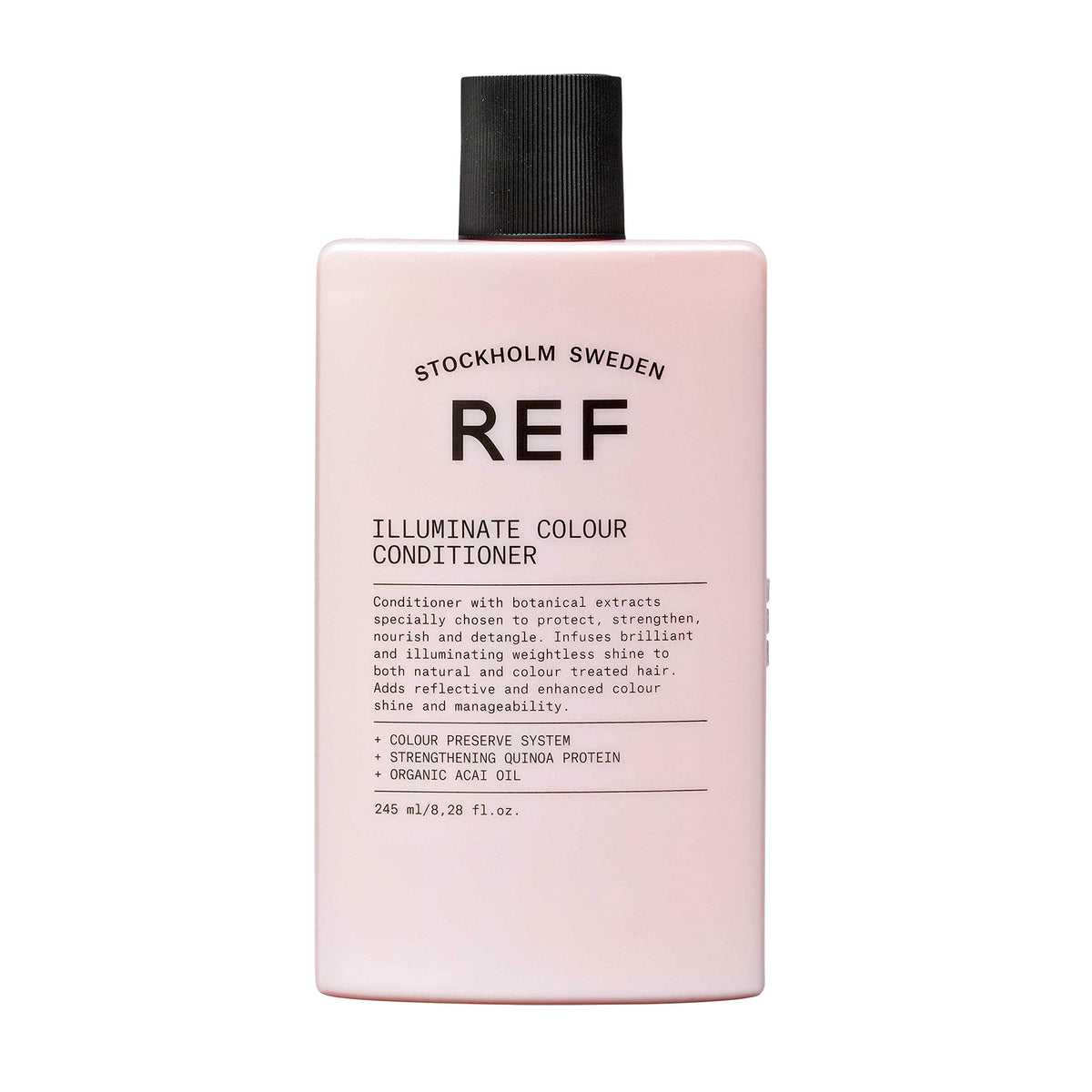 REF Illuminate Colour Conditioner bottle shows weightless shine for color-treated hair