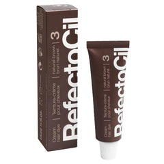 RefectoCil Light Brown tube for subtle shade lift and warmth
