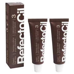 refectocil cream hair dye natural brown tube showing easy-to-apply color for long-lasting brunette shade